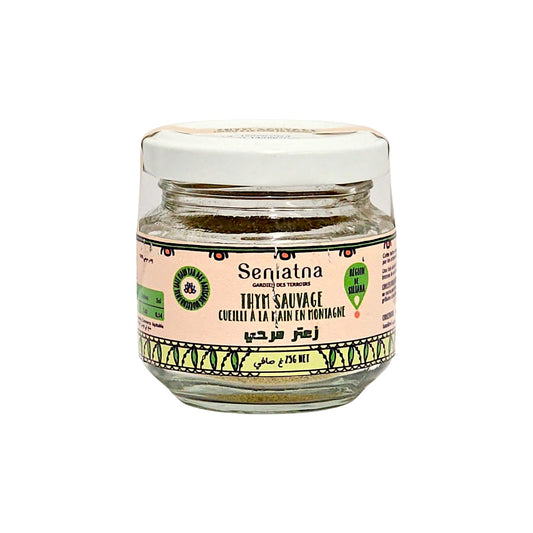 Wilder Thymian gemahlen – 50g im Glas