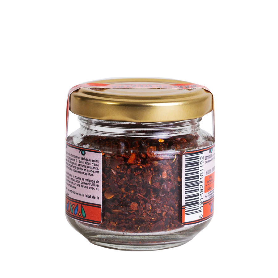 Paprikaflocken (Harissa Mdacha) 50g im Glas