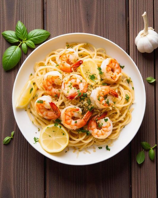 🍤 Nudeln mit Garnelen – auf tunesische Art