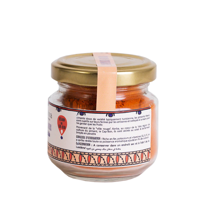 Paprikapulver aus Tunesien – 50g im Glas