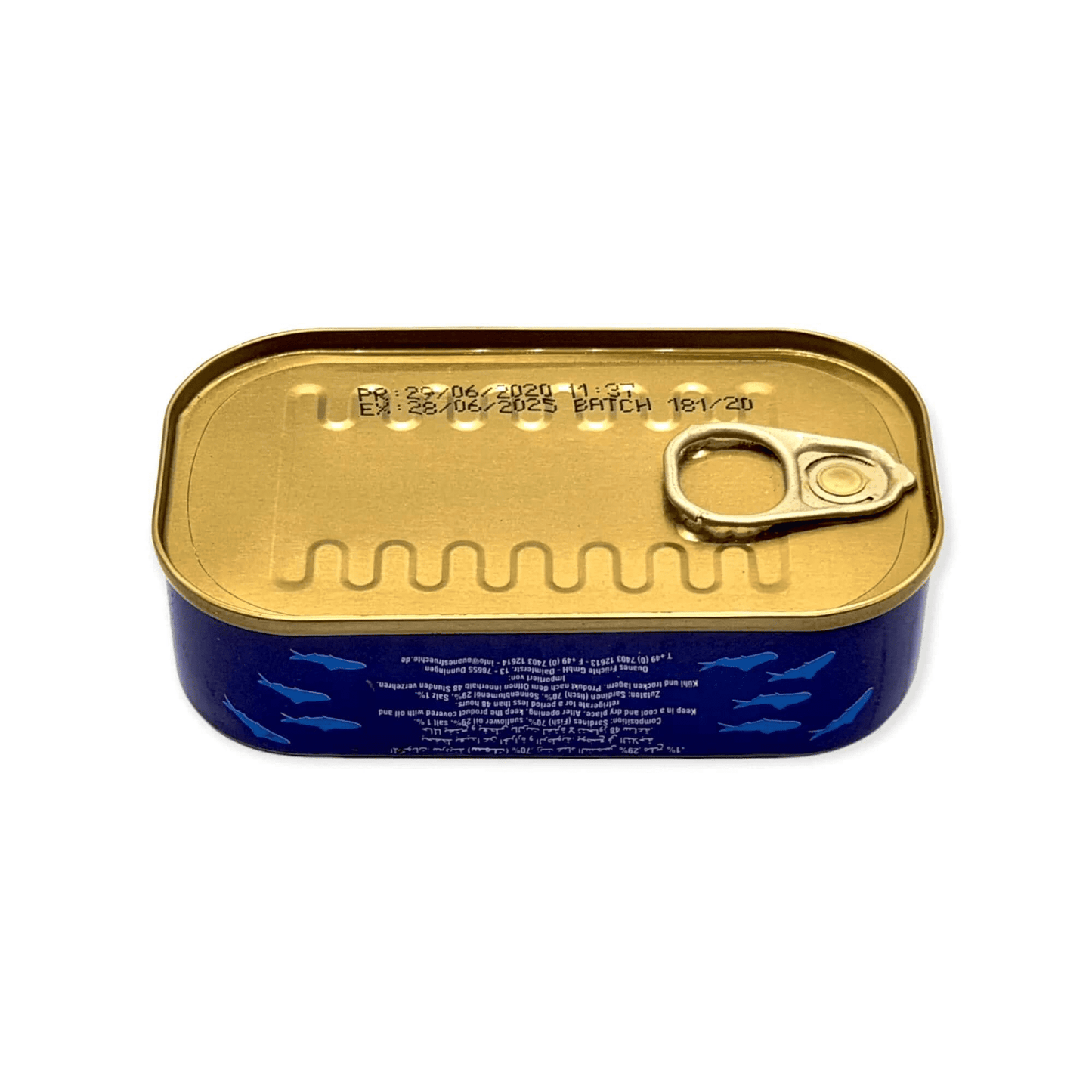 10x 125g Sardinen Dosen in Sonnenblumenöl