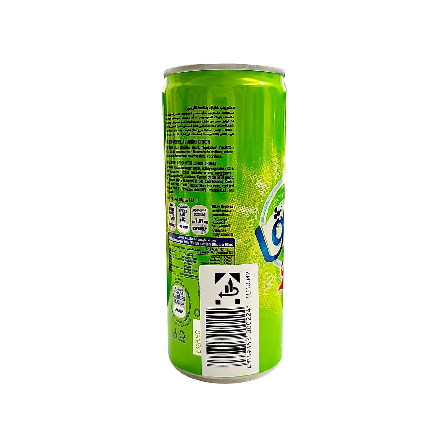 Boga Lemon 240ml Dose - EINWEG ( zzgl. 0,25 € Pfand)