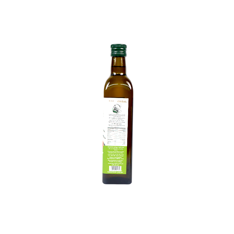 Premium El Chaal Olivenöl Extra Nativ Kaltgepresst 500 ML - Ernte 2023 2024