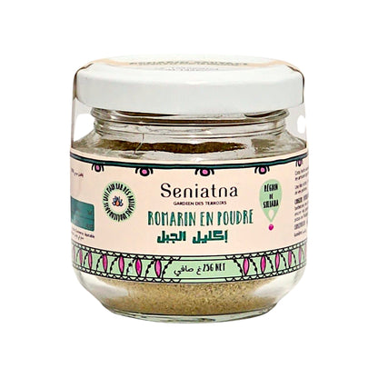 Wilder Rosmarin gemahlen – 50g im Glas