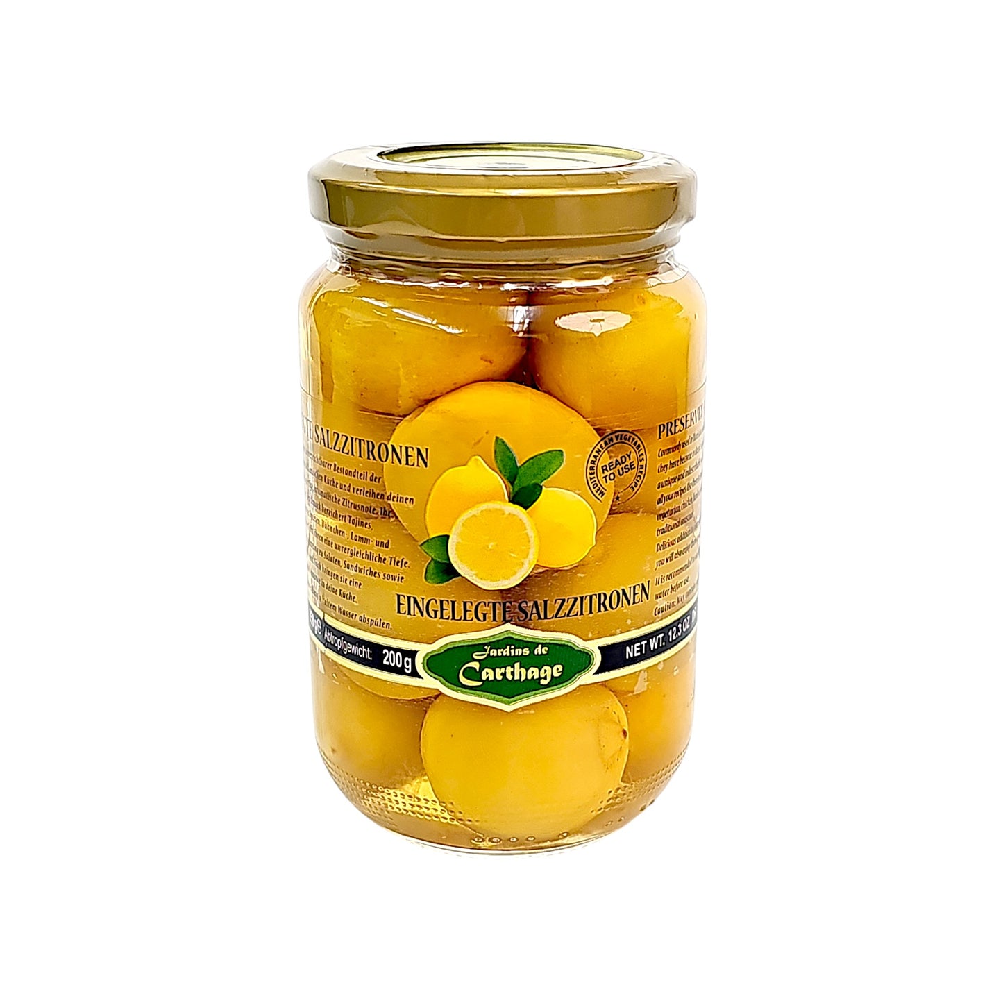 Eingelegte Salzzitronen in Glas 350g