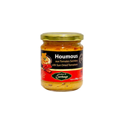 Hummus mit getrockneten Tomaten – 200g Glas