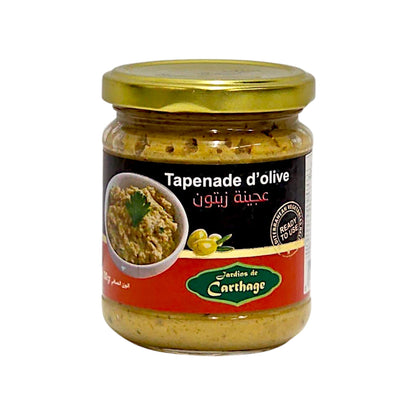 Oliven Tapenade aus grünen Oliven – 200g Glas
