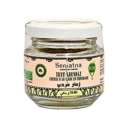 Wilder Thymian gemahlen – 50g im Glas