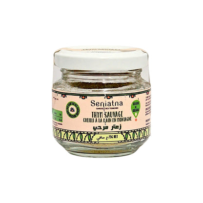 Wilder Thymian gemahlen – 50g im Glas