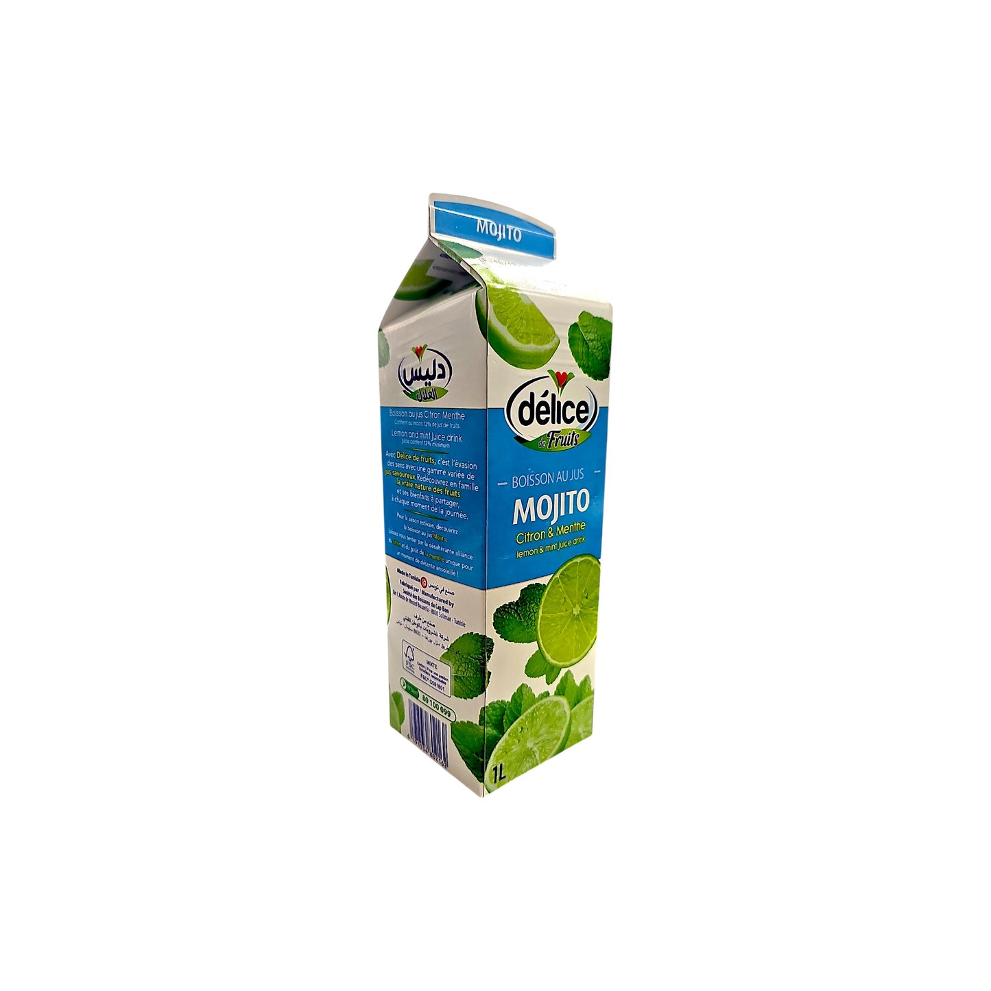 Mojito Zitronen-Minz Getränk 1L