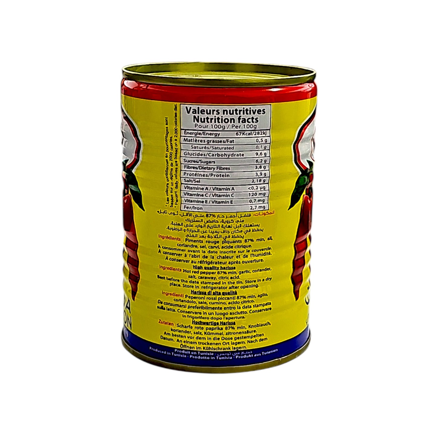 Harissa Gewürzpaste Jouda 380g Dose