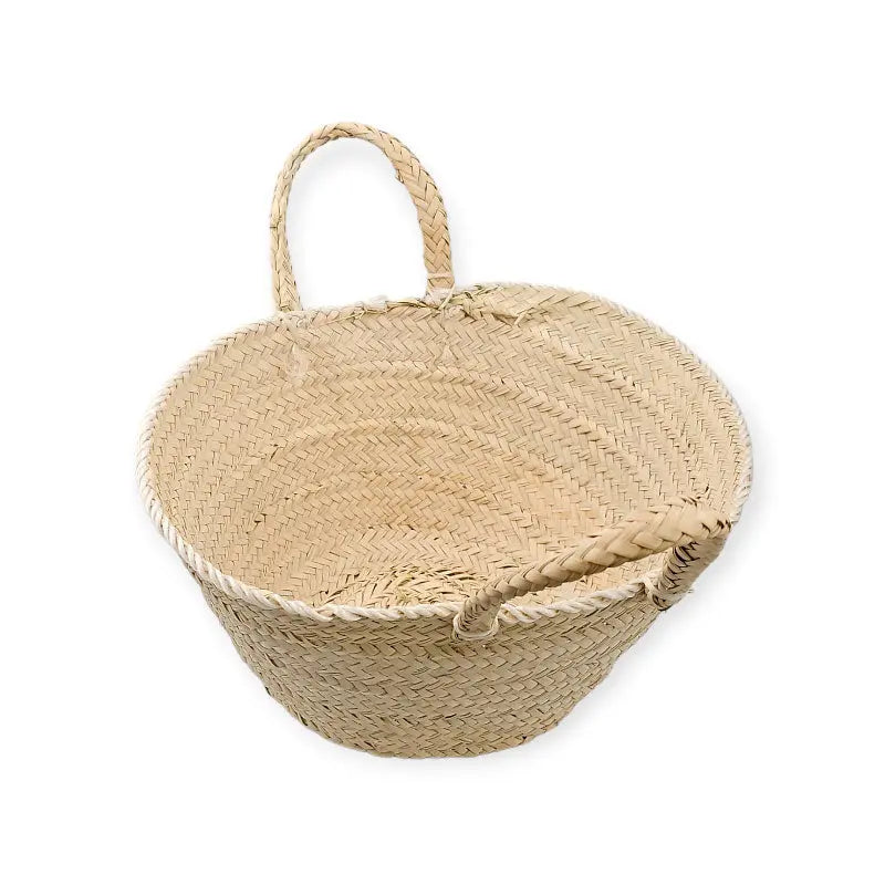 Natürliche Korbtasche handgefertigt aus Tunesien - Mittel