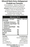 Premium Olivenöl 3L Extra Nativ Kaltgepresst aus Tunesien