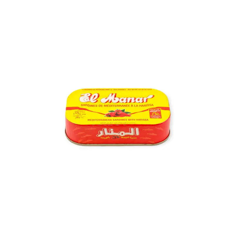 Tunesische Sardinen in Harissa-Sauce 125g Dose