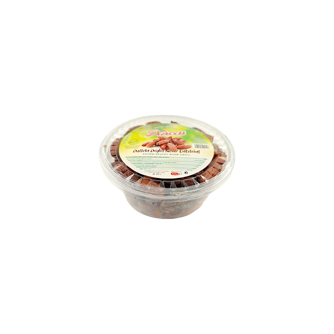 Datteln Deglet Nour Entsteint 850 GR