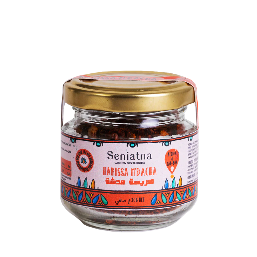 Paprikaflocken (Harissa Mdacha) 50g im Glas